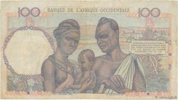 100 Francs FRENCH WEST AFRICA  1951 P.40 F+