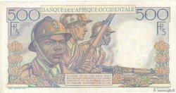 500 Francs FRENCH WEST AFRICA  1946 P.41 XF