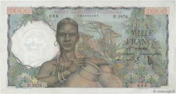 1000 Francs FRENCH WEST AFRICA  1954 P.42 UNC-