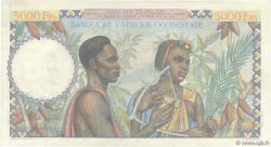 5000 Francs FRENCH WEST AFRICA  1950 P.43 EBC+