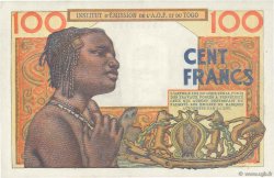 100 Francs FRENCH WEST AFRICA  1956 P.46 VZ