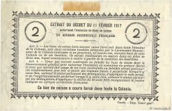 2 Francs SÉNÉGAL  1917 P.03a TTB
