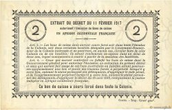 2 Francs SENEGAL  1917 P.03a ST