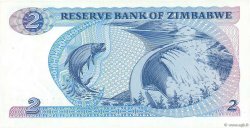 2 Dollars ZIMBABWE  1980 P.01a UNC-