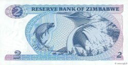 2 Dollars ZIMBABWE  1980 P.01a UNC