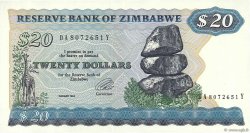 20 Dollars SIMBABWE  1994 P.04d