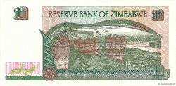 10 Dollars ZIMBABWE  1997 P.06a FDC