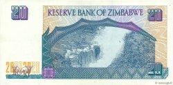 20 Dollars ZIMBABWE  1997 P.07a XF