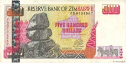500 Dollars ZIMBABWE  2001 P.10 F