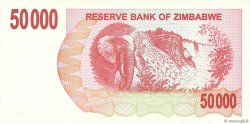 50000 Dollars ZIMBABWE  2007 P.47 FDC