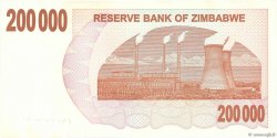 200000 Dollars ZIMBABUE  2007 P.49 FDC