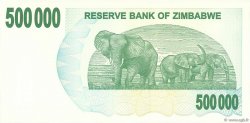 500000 Dollars ZIMBABUE  2007 P.51 FDC