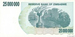 25 Millions Dollars ZIMBABWE  2008 P.56 UNC