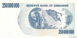 250 Millions Dollars ZIMBABWE  2008 P.59 UNC-