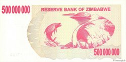 500 Millions Dollars ZIMBABWE  2008 P.60 UNC