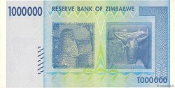 1000000 Dollars ZIMBABWE  2008 P.77 AU