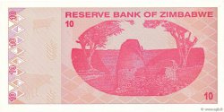 10 Dollars ZIMBABWE  2009 P.94 FDC