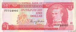 1 Dollar BARBADOS  1973 P.29a MBC