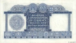 50 Dollars MALAYA and BRITISH BORNEO  1953 P.04a XF