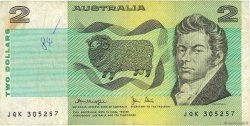 2 Dollars AUSTRALIA  1979 P.43c MB