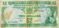 2 Dollars FIDJI  1969 P.060a TB