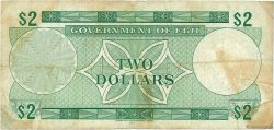 2 Dollars FIDJI  1969 P.060a TB