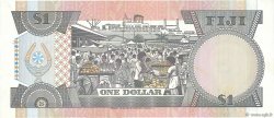 1 Dollar FIJI  1993 P.089a VF+