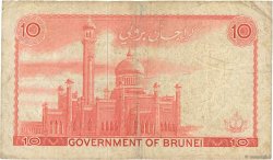 10 Ringgit - 10 Dollars BRUNEI  1967 P.03a TB