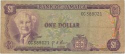 1 Dollar GIAMAICA  1976 P.59a B