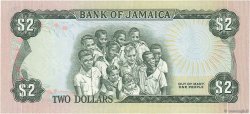 2 Dollars JAMAICA  1976 P.60a EBC+