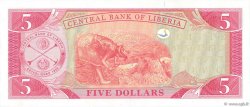 5 Dollars LIBERIA  2003 P.26a FDC