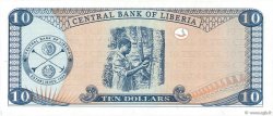 10 Dollars LIBERIA  2003 P.27a UNC-