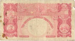 1 Dollar EAST CARIBBEAN STATES  1955 P.07b q.B