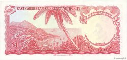1 Dollar EAST CARIBBEAN STATES  1965 P.13d q.FDC