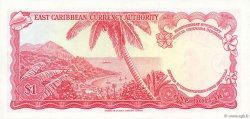 1 Dollar EAST CARIBBEAN STATES  1965 P.13h XF