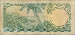 5 Dollars CARAÏBES  1965 P.14h B
