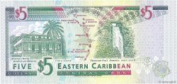 5 Dollars CARIBBEAN   1994 P.31l UNC