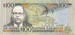 100 Dollars EAST CARIBBEAN STATES  2000 P.41v BC