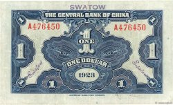1 Dollar REPUBBLICA POPOLARE CINESE Swatow 1923 P.0171f BB