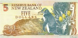 5 Dollars NOUVELLE-ZÉLANDE  1992 P.177 SUP+