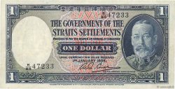 1 Dollar MALESIA - INSEDIAMENTI DELLO STRETTO  1935 P.16b BB