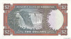 2 Dollars RHODESIEN  1975 P.31k ST