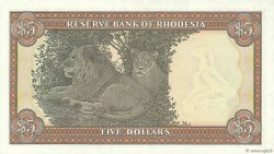 5 Dollars RODESIA  1979 P.40a FDC
