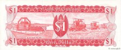 1 Dollar GUYANA  1966 P.21d AU