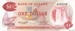 1 Dollar GUIANA  1983 P.21e UNC