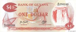 1 Dollar GUYANA  1992 P.21g q.FDC