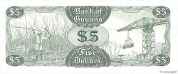 5 Dollars GUYANA  1992 P.22f ST