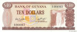 10 Dollars GUYANA  1983 P.23c q.FDC