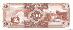 10 Dollars GUYANA  1989 P.23d pr.NEUF