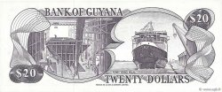 20 Dollars GUYANA  1983 P.24c UNC-